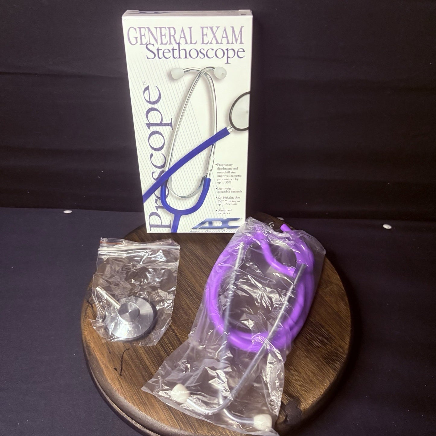 ProScope 660LV Stethoscope Lavender Size 31.5” For Blood Pressure New In Package2