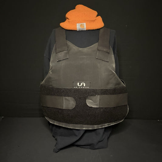 US Armor 3A Bullet Proof Vest Size Female LARGE Ballistic IIIA with Trauma Plate0