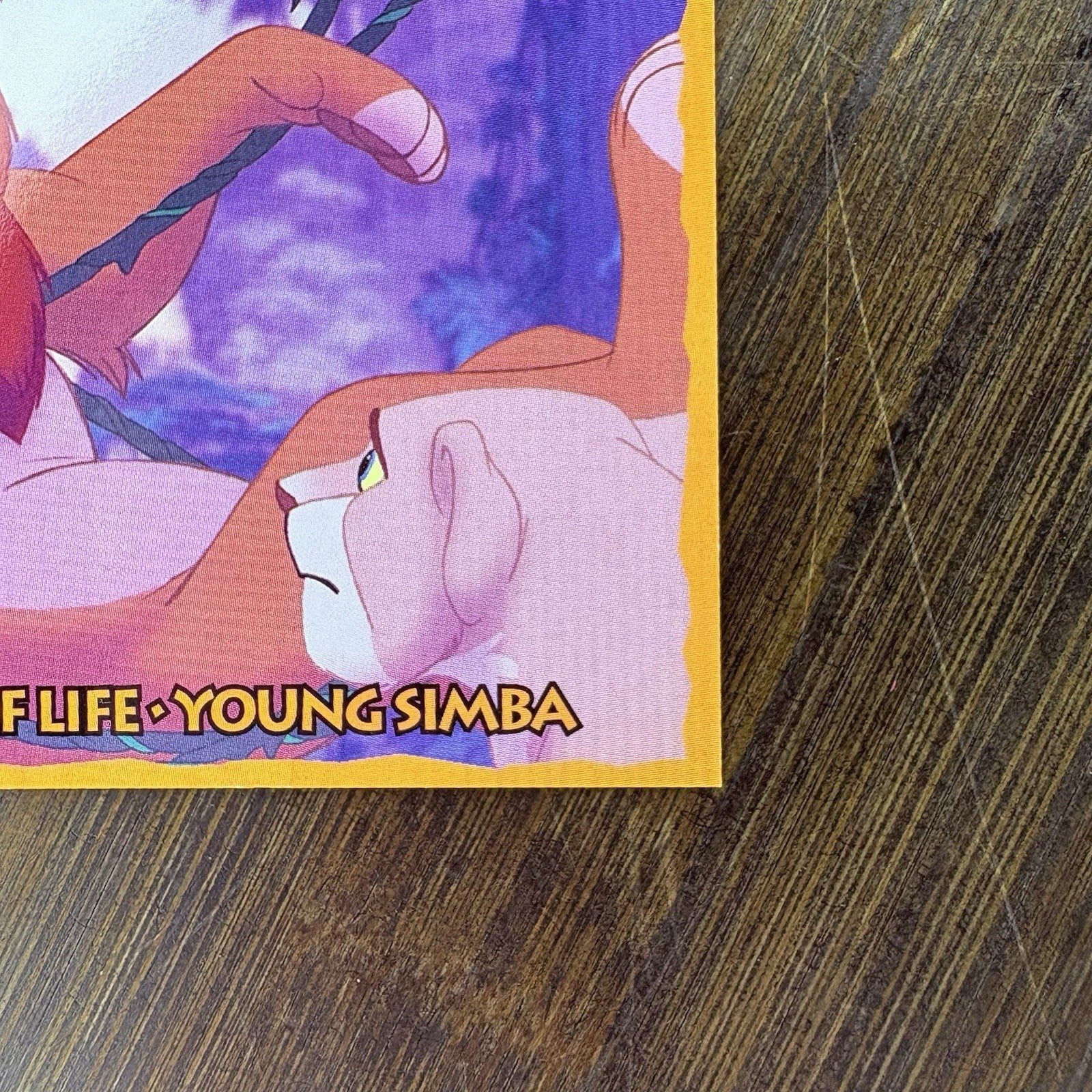 1994 SkyBox The Lion King Series 1 & 2 #79 The Circle of Life - Young Simba3