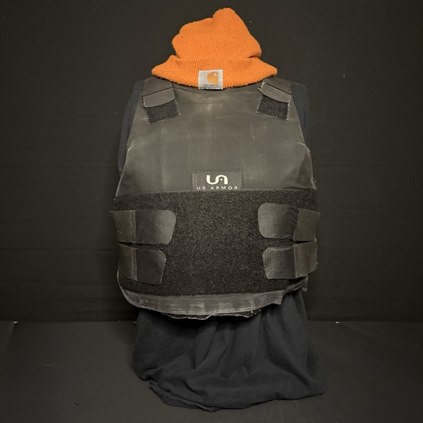 US Armor IIIA (3A) Bullet Proof Vest (Size Medium) With Ballistic Trauma Plate0