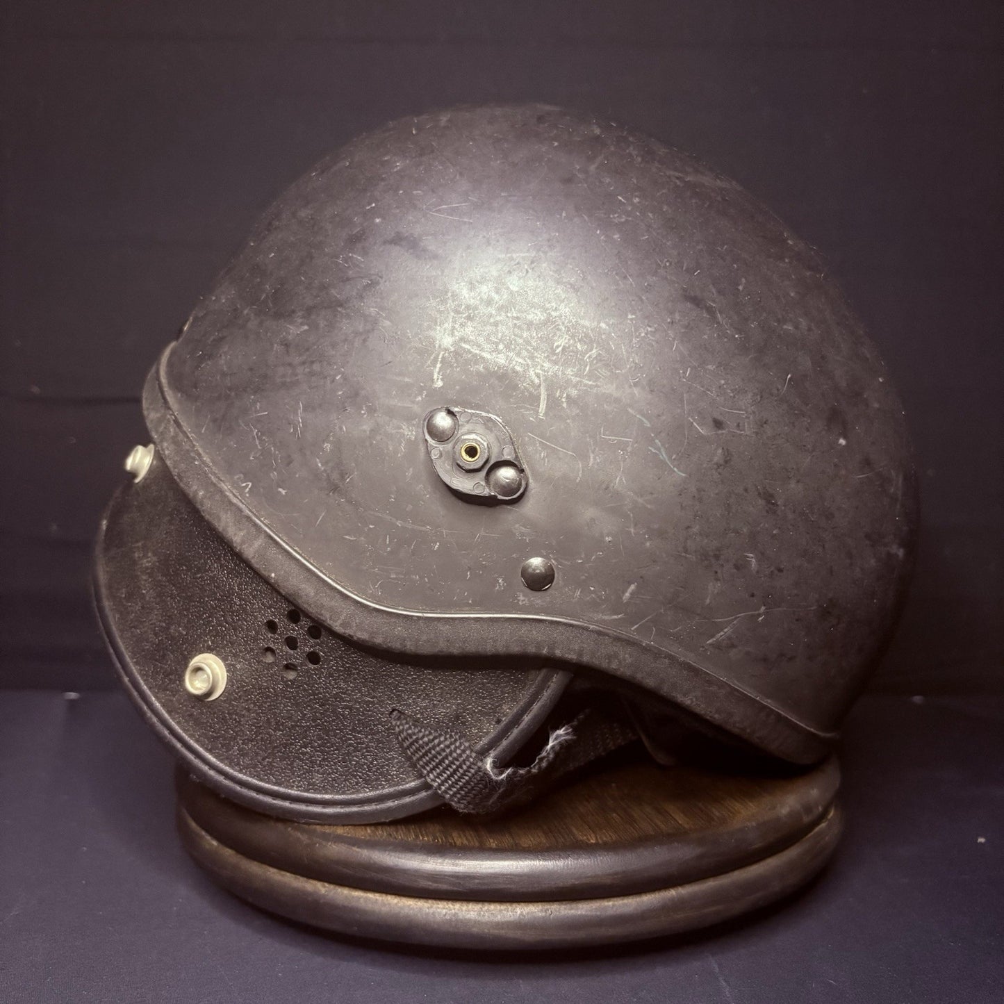 Police SWAT Riot Helmet Black (Universal Size) MADE IN USA3