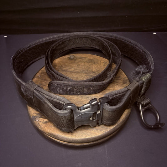 Bianchi Nylon Duty Belt 34"40" w/ Inner Belt & Baton Ring Holster0