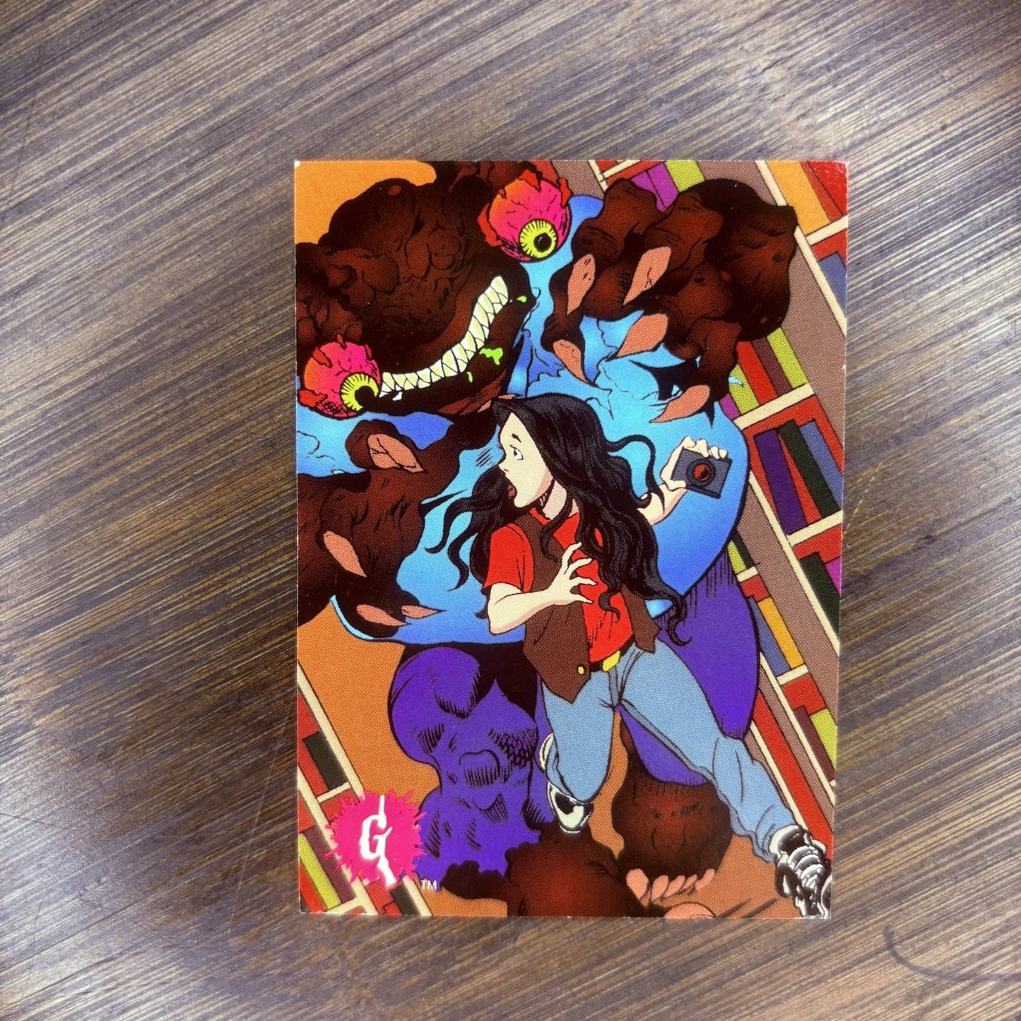 1996 Topps Goosebumps #23 Run For Your Life! High Grade, See Photos0