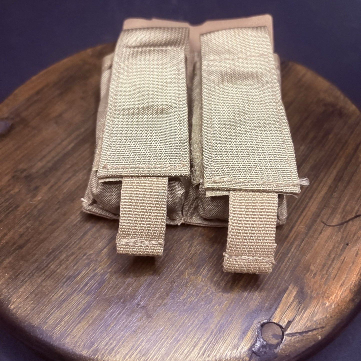 Blue Force Double Magazine MOLLE Pouch w/Retenion Clamps TP-10A Helium Whisper8