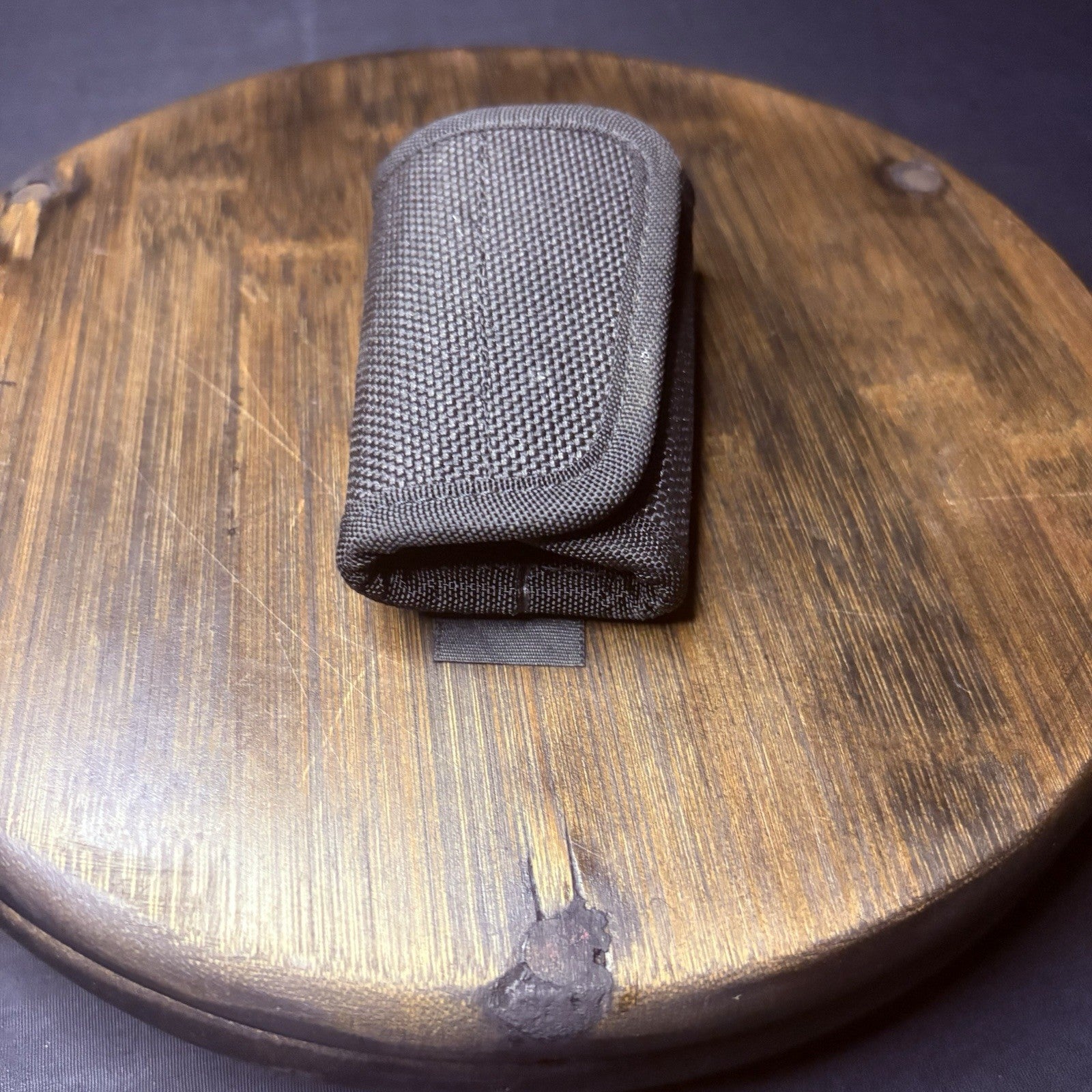 Bianchi Silent Key Holder AccuMold Elite 7916 (Plain Black) NYLON4