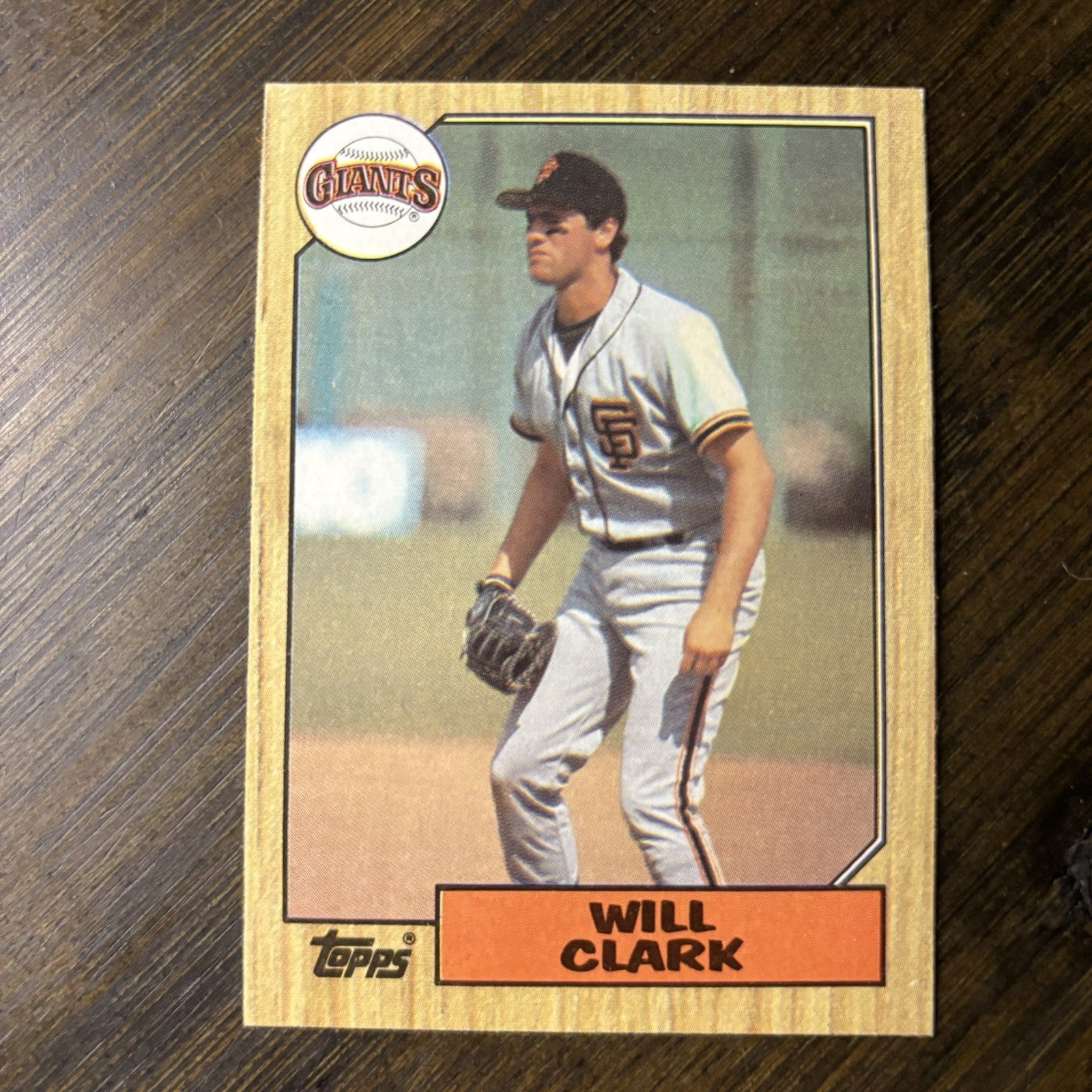 1987 Topps #420 Will Clark RC Lot Of 2 NMMT+ High Grade See Photos3