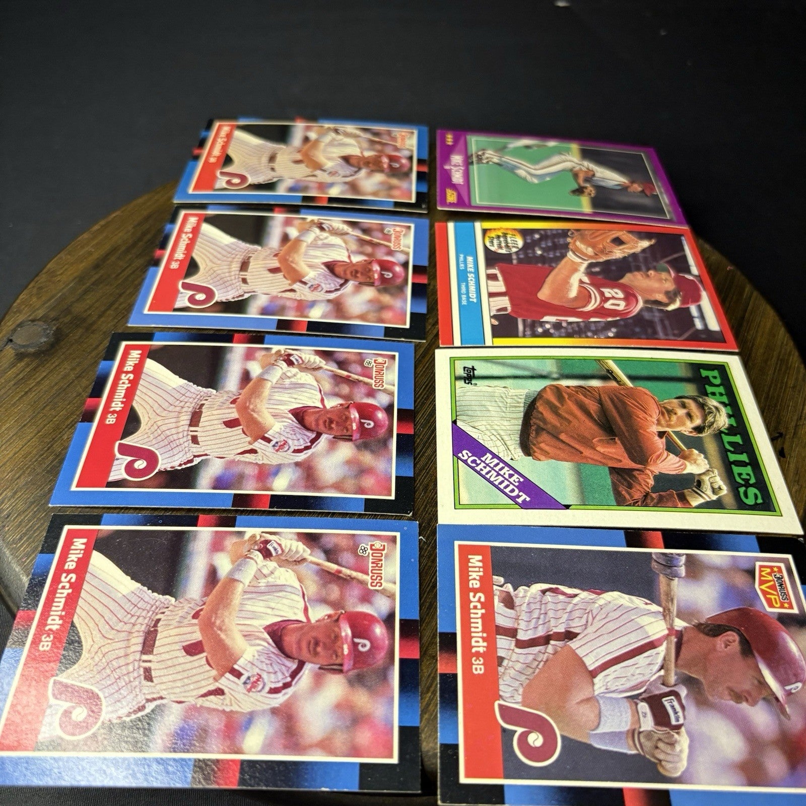 Mike Schmidt Lot 8 Baseball Cards 1988 Donruss Philadelphia Phillies HIGH GRADE18