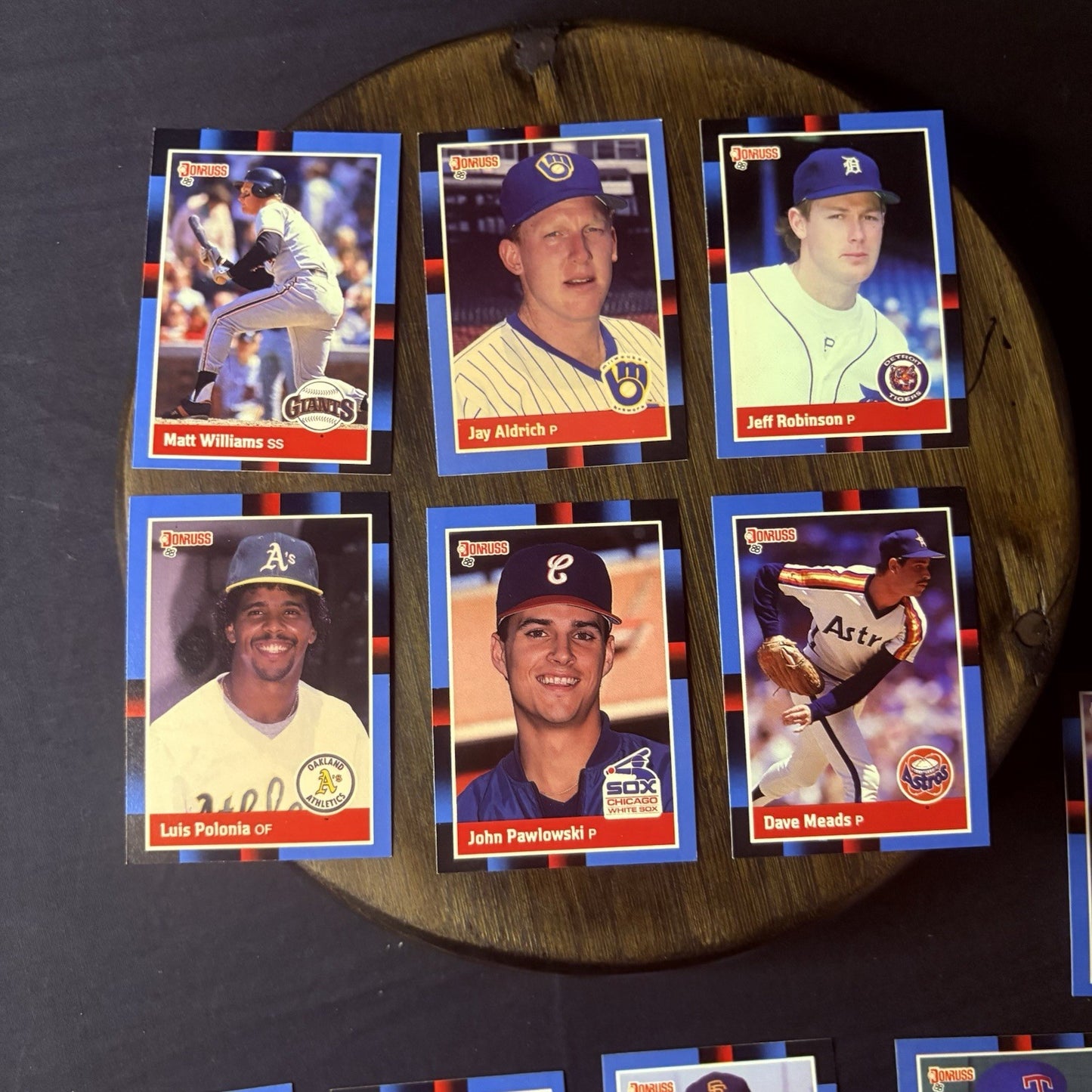 1987 Donruss High Grade Baseball  17 Card Lot Rookies6