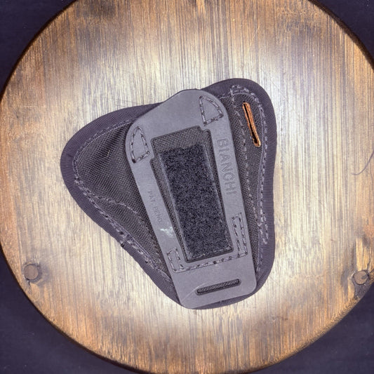 Bianchi Small Revolver Holster With Rubber Belt Loop, Ambidextrous0