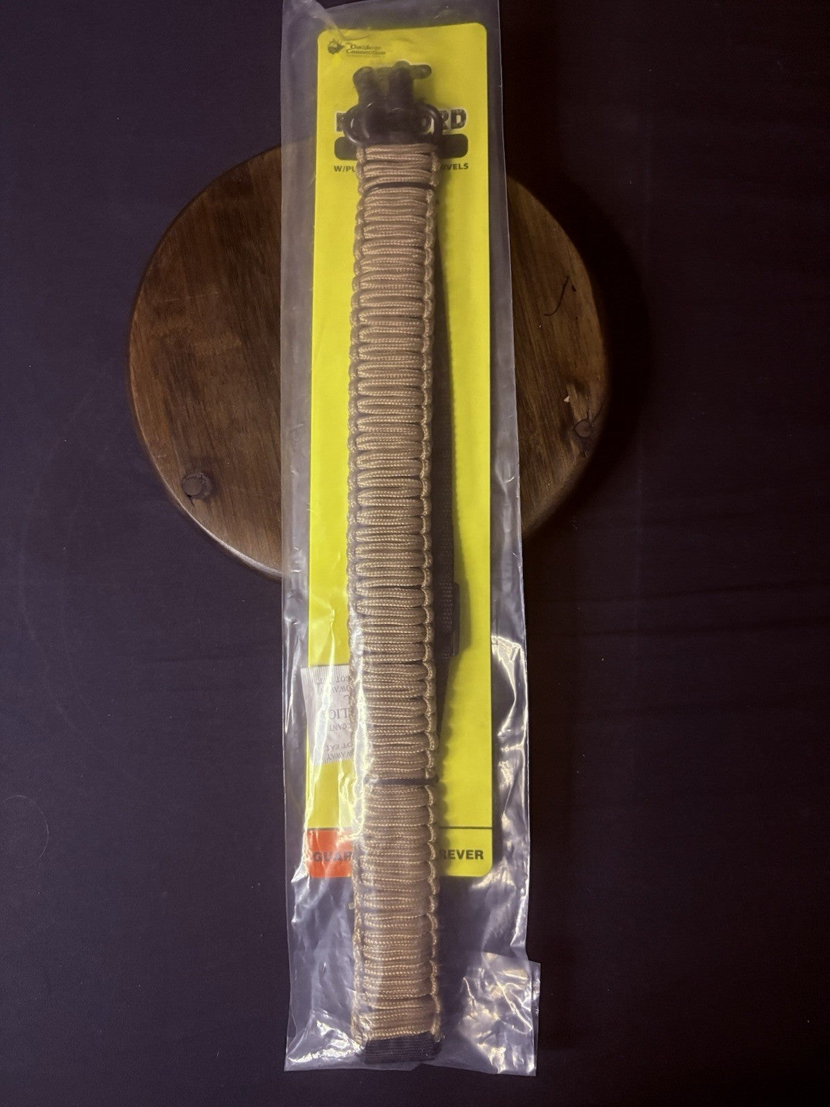 Paracord Rifle Sling Coyote Brown Sling W/ QD Swivels By The Outdoor Connection2