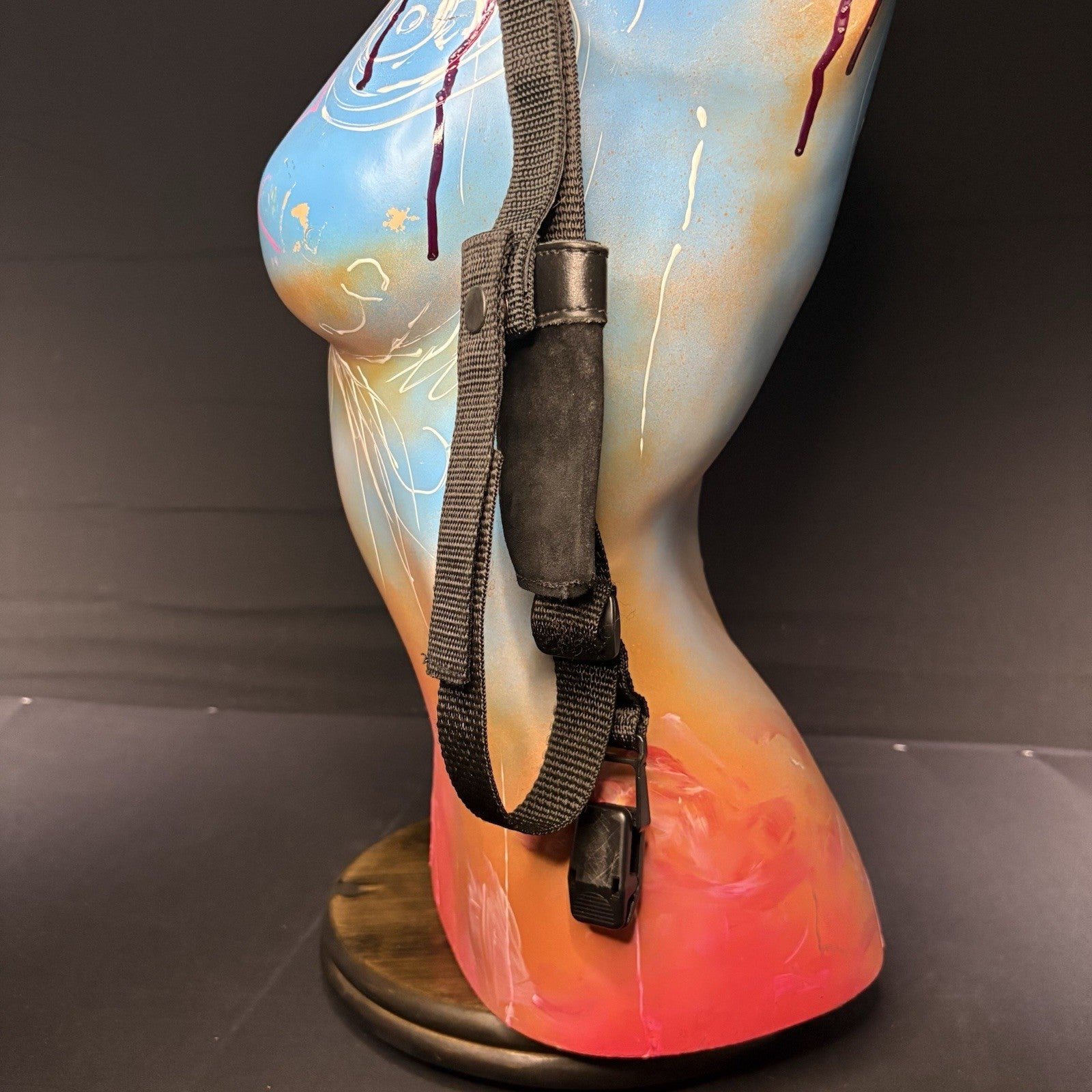 Universal Leather Shoulder Holster LH/RH With Extra Magazine Pouch3