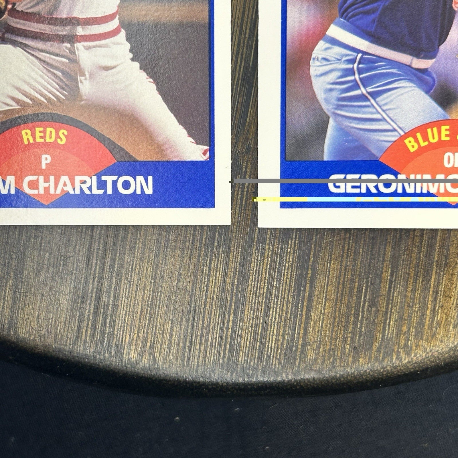 1989 Score Baseball Trading Card Lot Of (4) 9