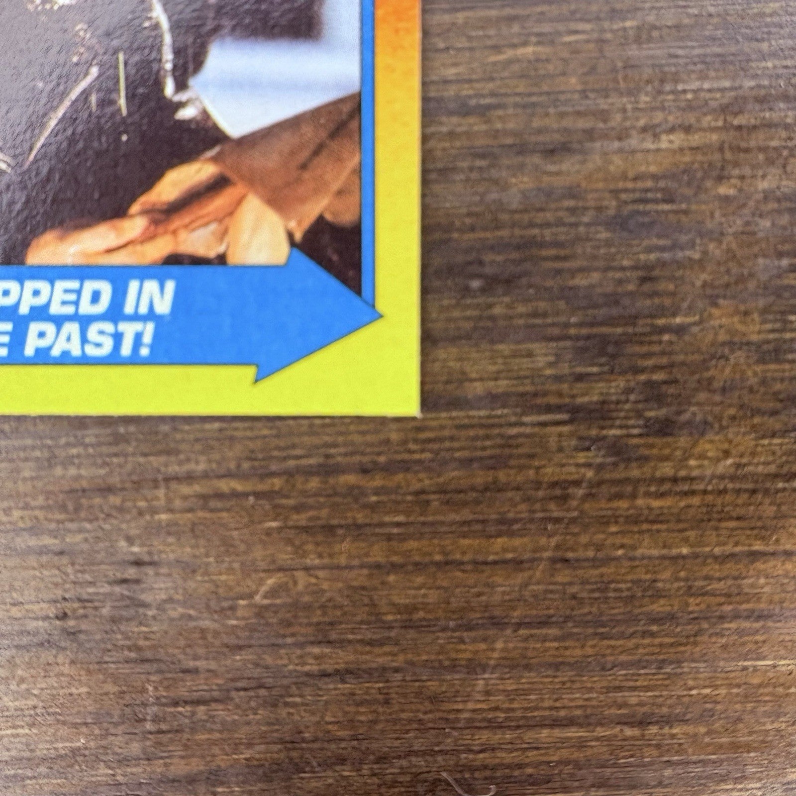 1989 Topps Back to the Future #76 "Trapped In The Past" High Grade Trading Card3