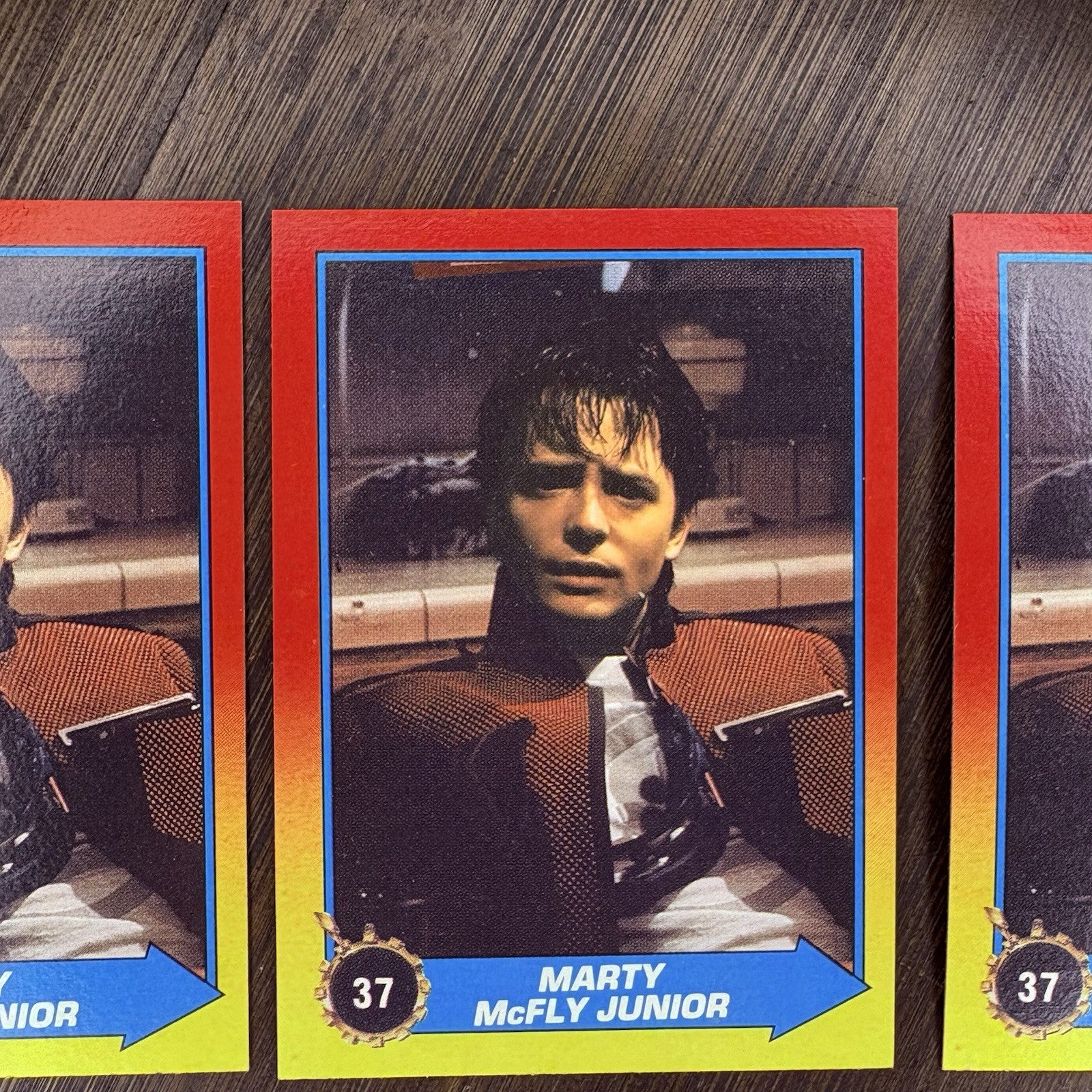 (Lot Of 3) 1989 Topps Back to the Future II #37 "Marty McFly Junior" High Grade3