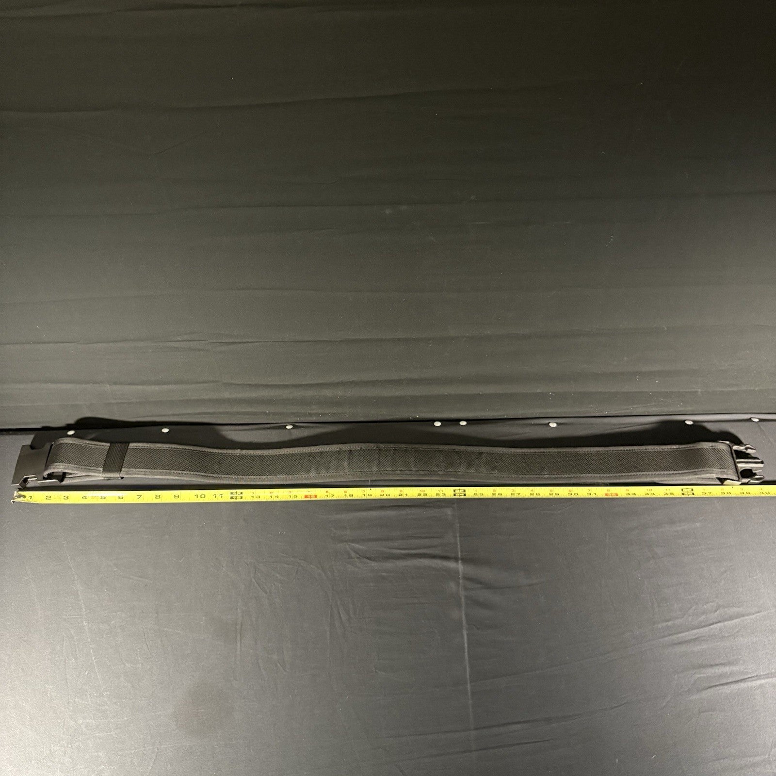 Bianchi Nylon Medium Belt AccuMold Duty - Black Waist Size 34"- 40" Excellent9