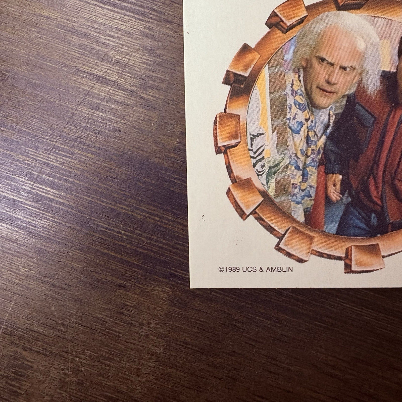 1989 Topps Back to the Future Part II Stickers #8 Will Grade High, See Photos6