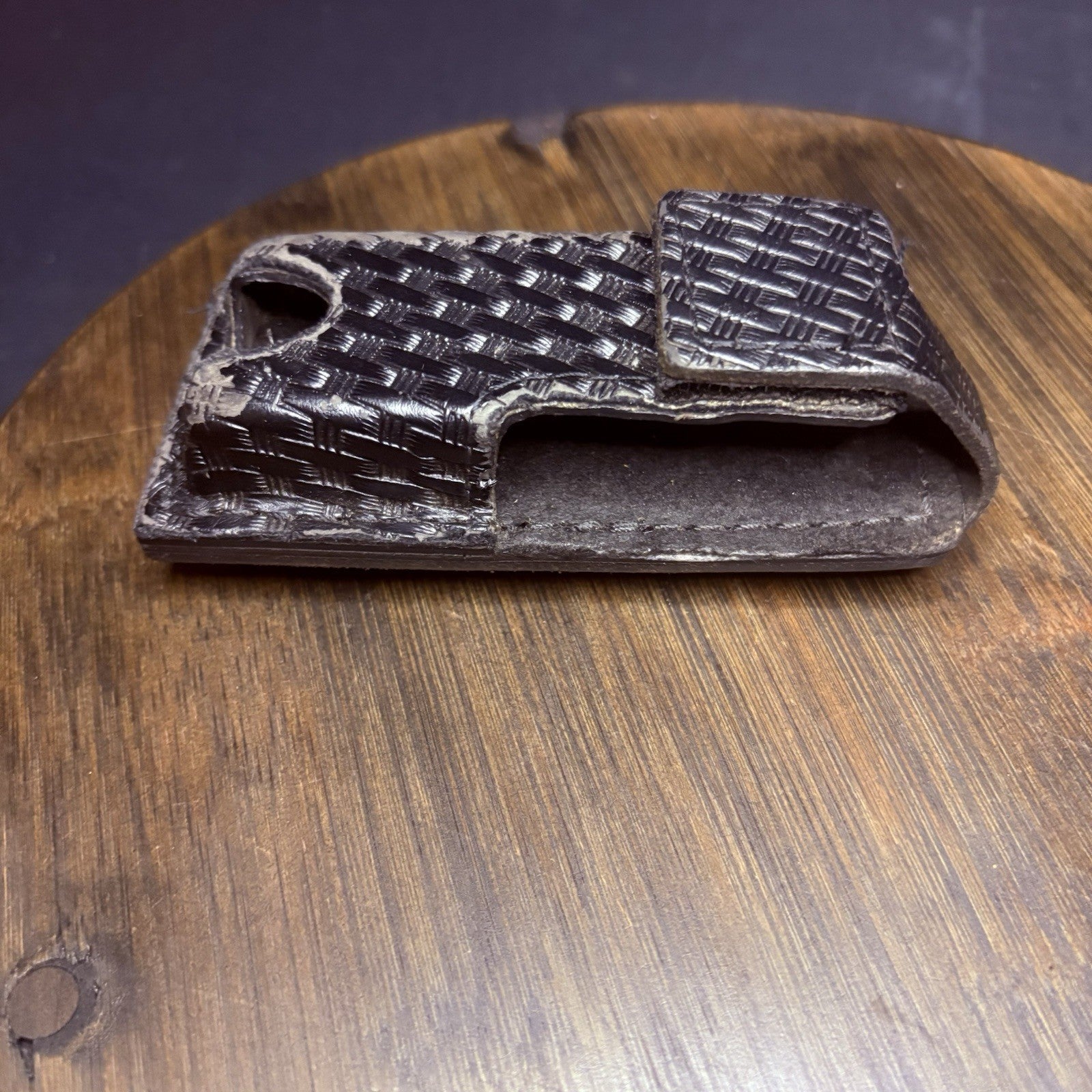 Voice Recorder Leather Pouch Case w/ Belt Clip Olympus Puma II/2 Leather Holster3