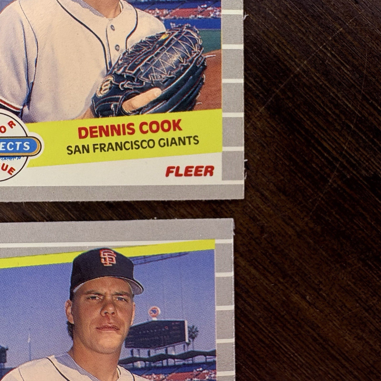 1989 Fleer Prospects Ken Hill, Dennis Cook #652 (RC) (2) High Grade Trading Card4