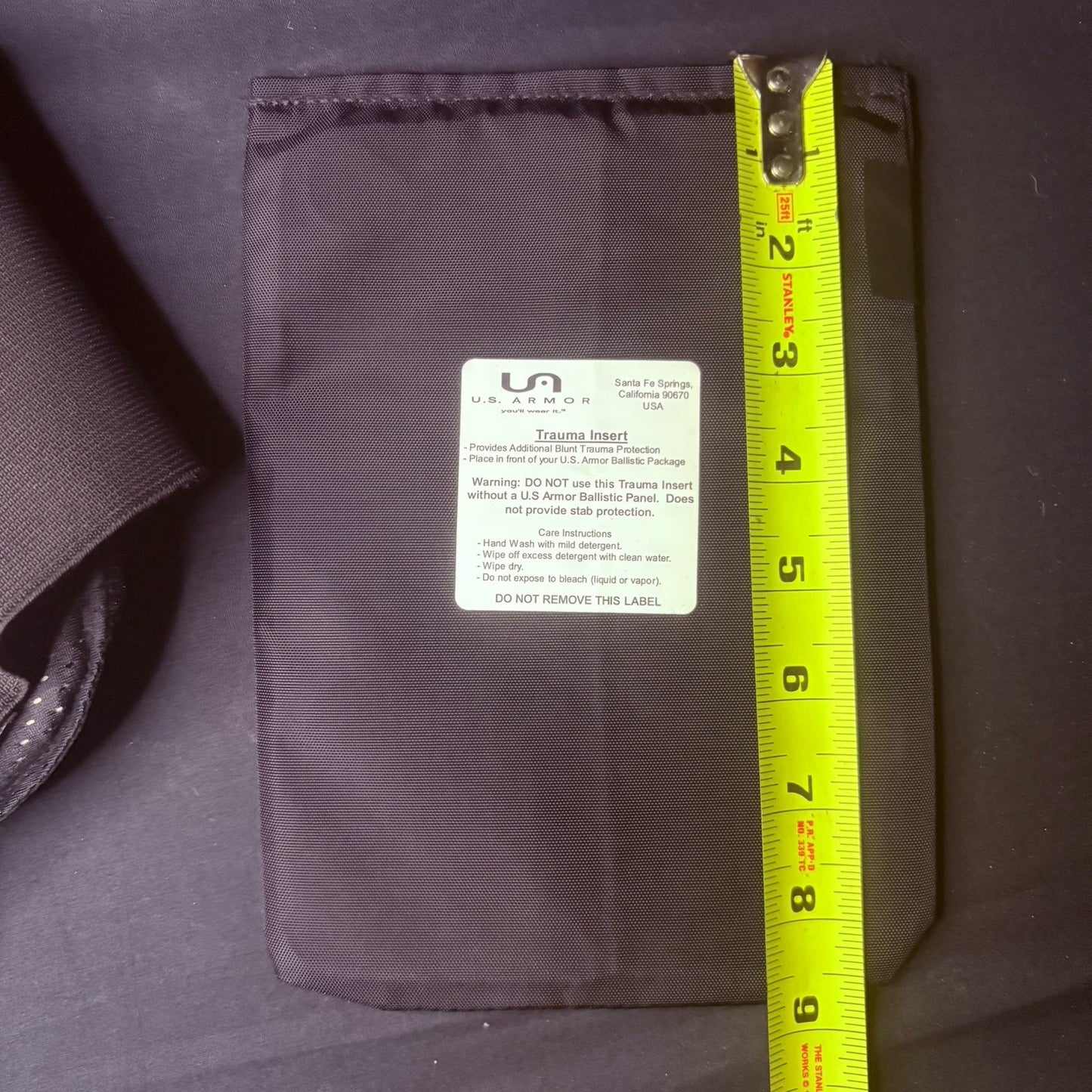 US Armor Level II (2) Bullet Proof Vest ~Size XL~ 2021 w/6x8 Trauma Plate9