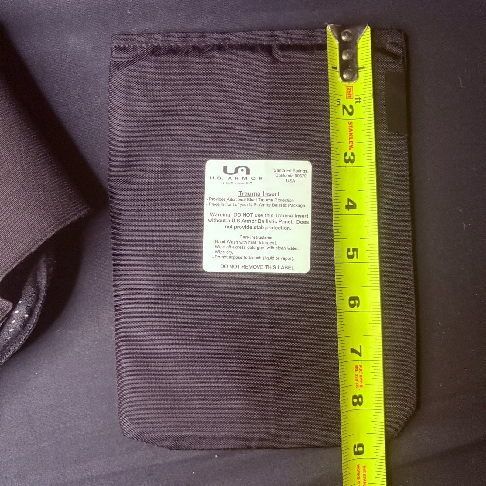 US Armor Level II (2) Bullet Proof Vest ~Size XL~ 2021 w/6x8 Trauma Plate9