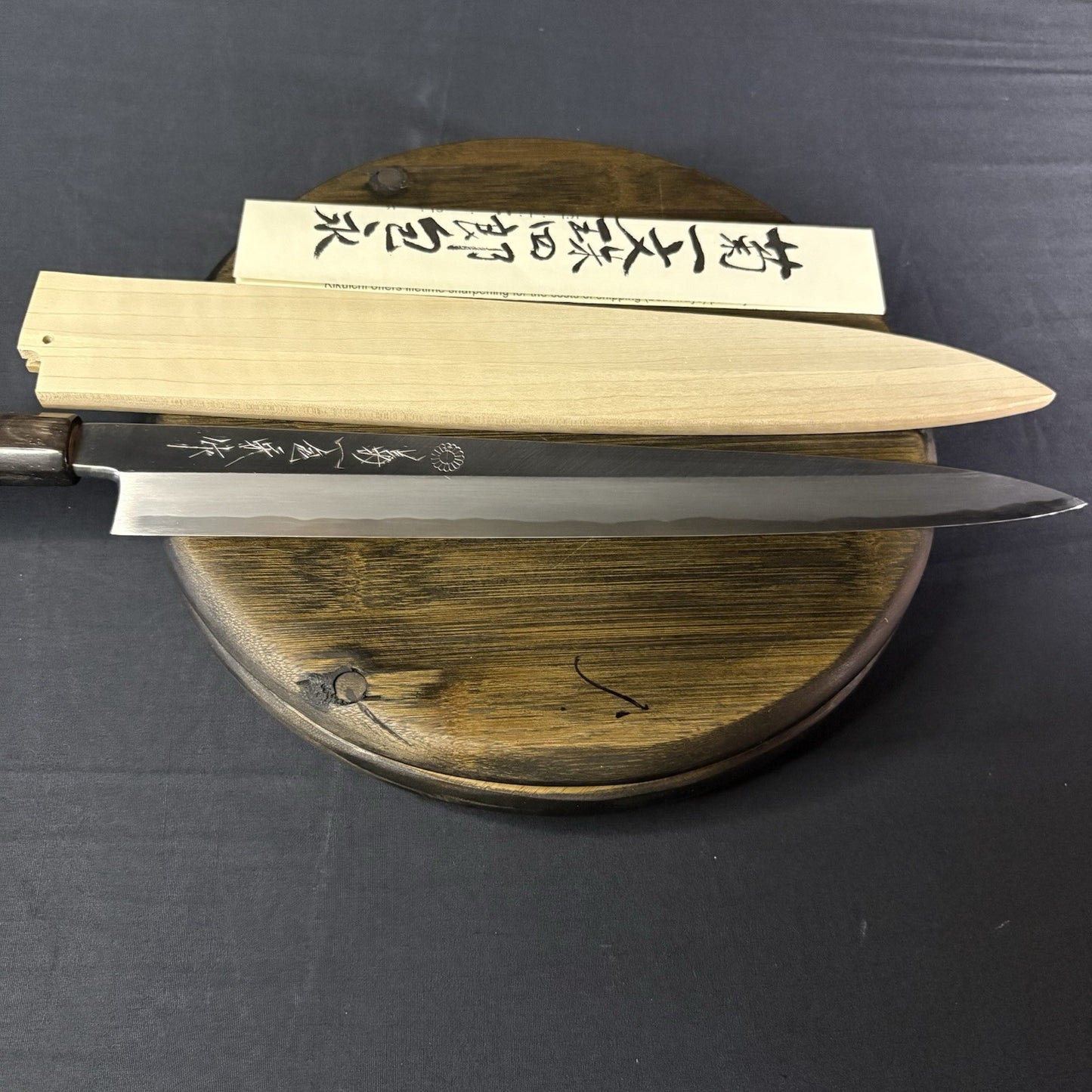 Kikuichi Japanese Chef Knife Kasumi Series Yanagi Sashimi Knife YKA30 12” 30cm3