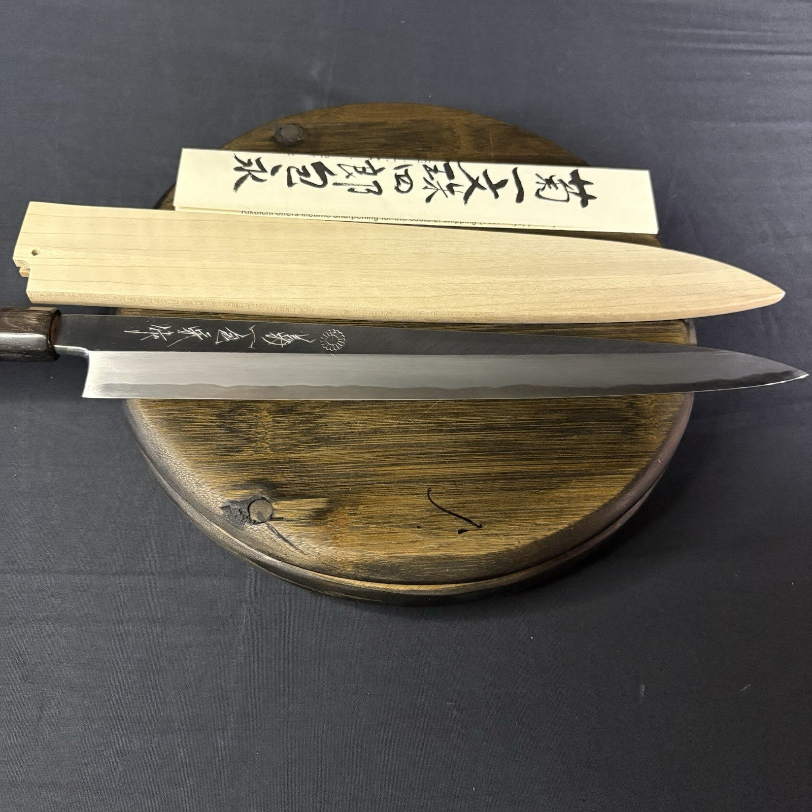 Kikuichi Japanese Chef Knife Kasumi Series Yanagi Sashimi Knife YKA30 12” 30cm3