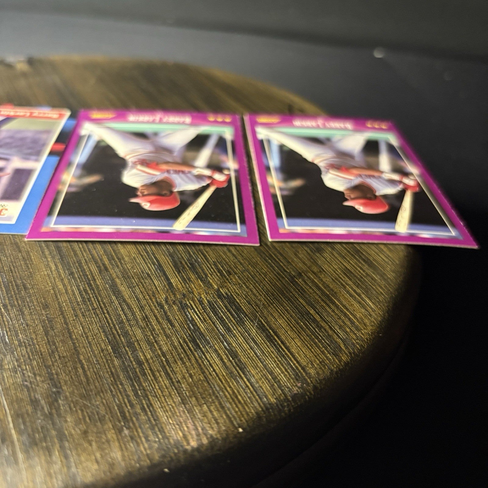 1988 Barry Larkin (4) Card Lot Score (#72) Donruss (#492) Topps(#102) High Grade10
