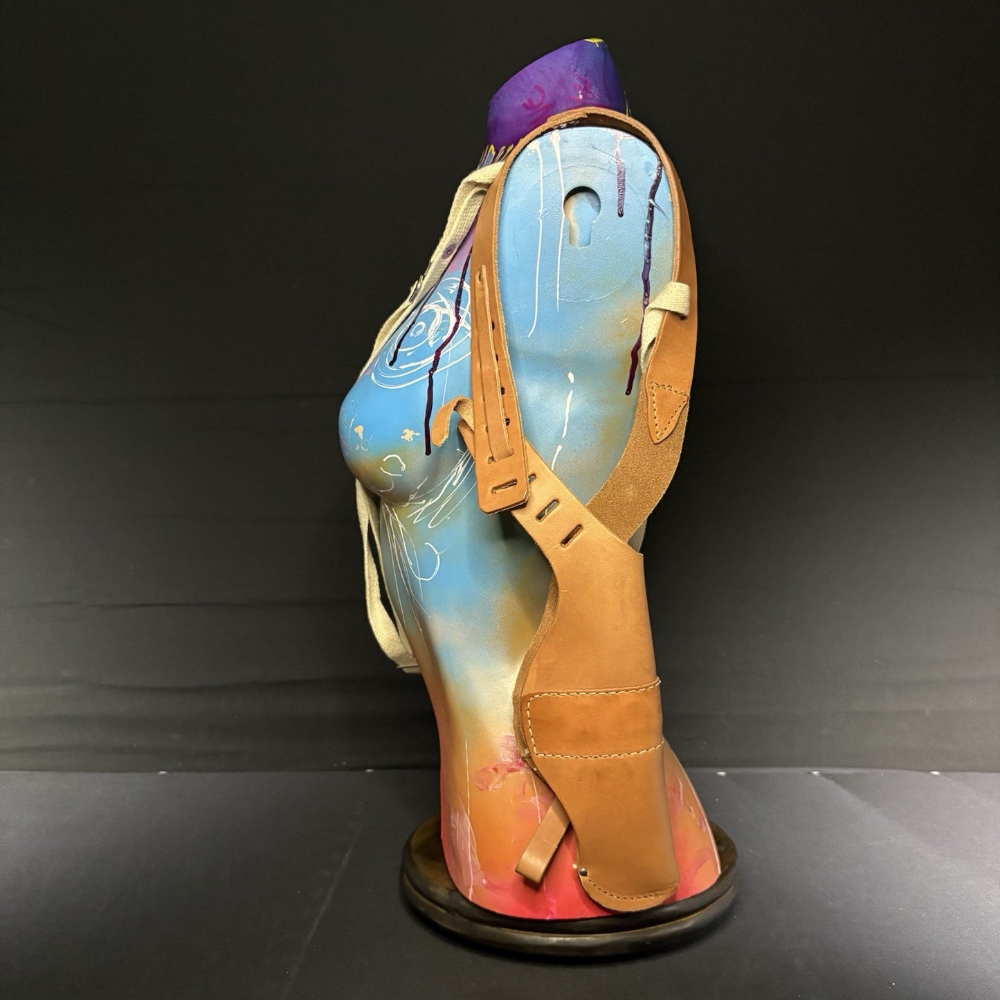 Bucheimer Shoulder Holster .45 & .38 Super Auto Leather RH Model A-5450