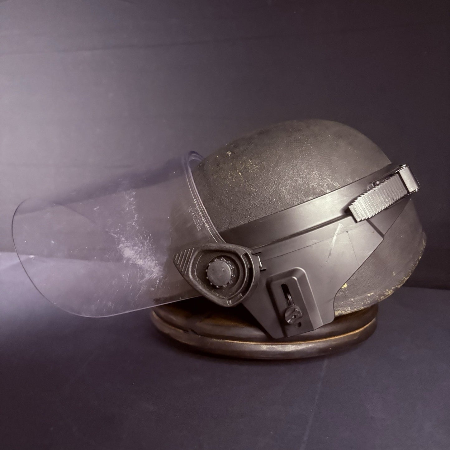 Aetco 3A IIIA Ballistic Helmet Size Large Bullet Proof w/Removable Face Shield1