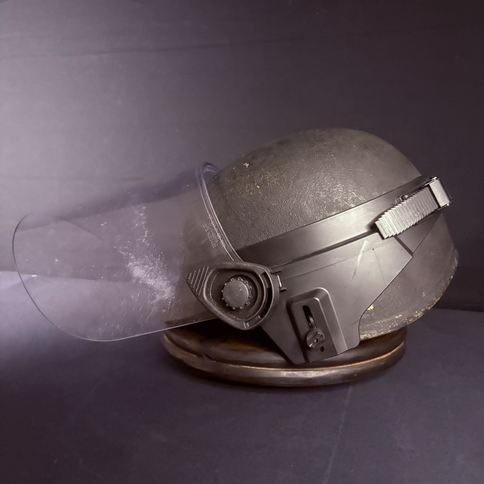 Aetco 3A IIIA Ballistic Helmet Size Large Bullet Proof w/Removable Face Shield1