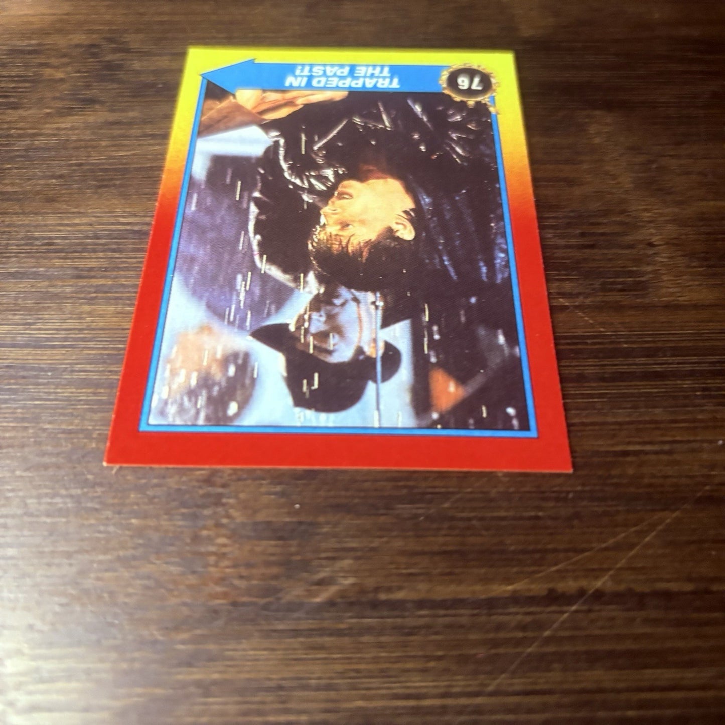 1989 Topps Back to the Future #76 "Trapped In The Past" High Grade Trading Card8