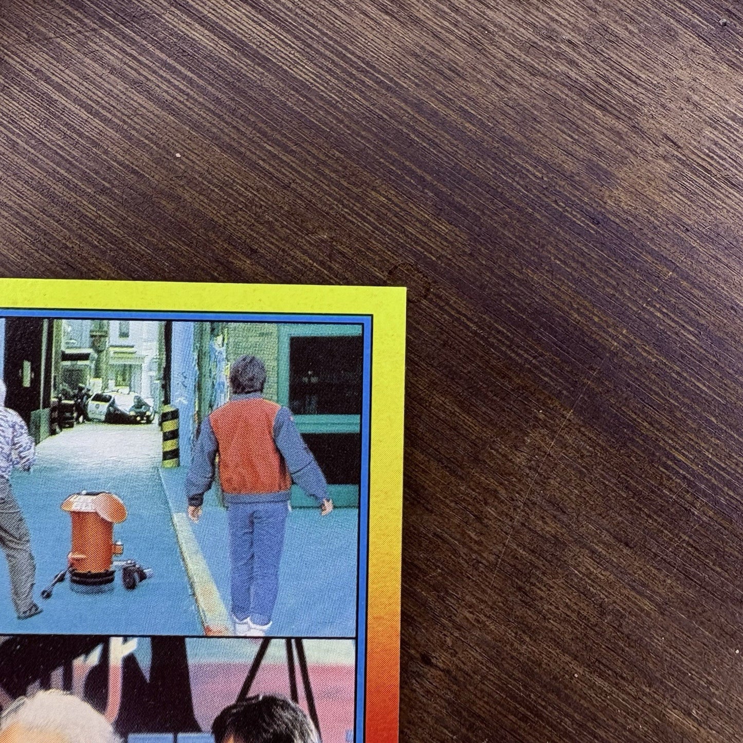1989 Back To The Future #28 Topps Trading Card "The Capture Of Jennifer"4