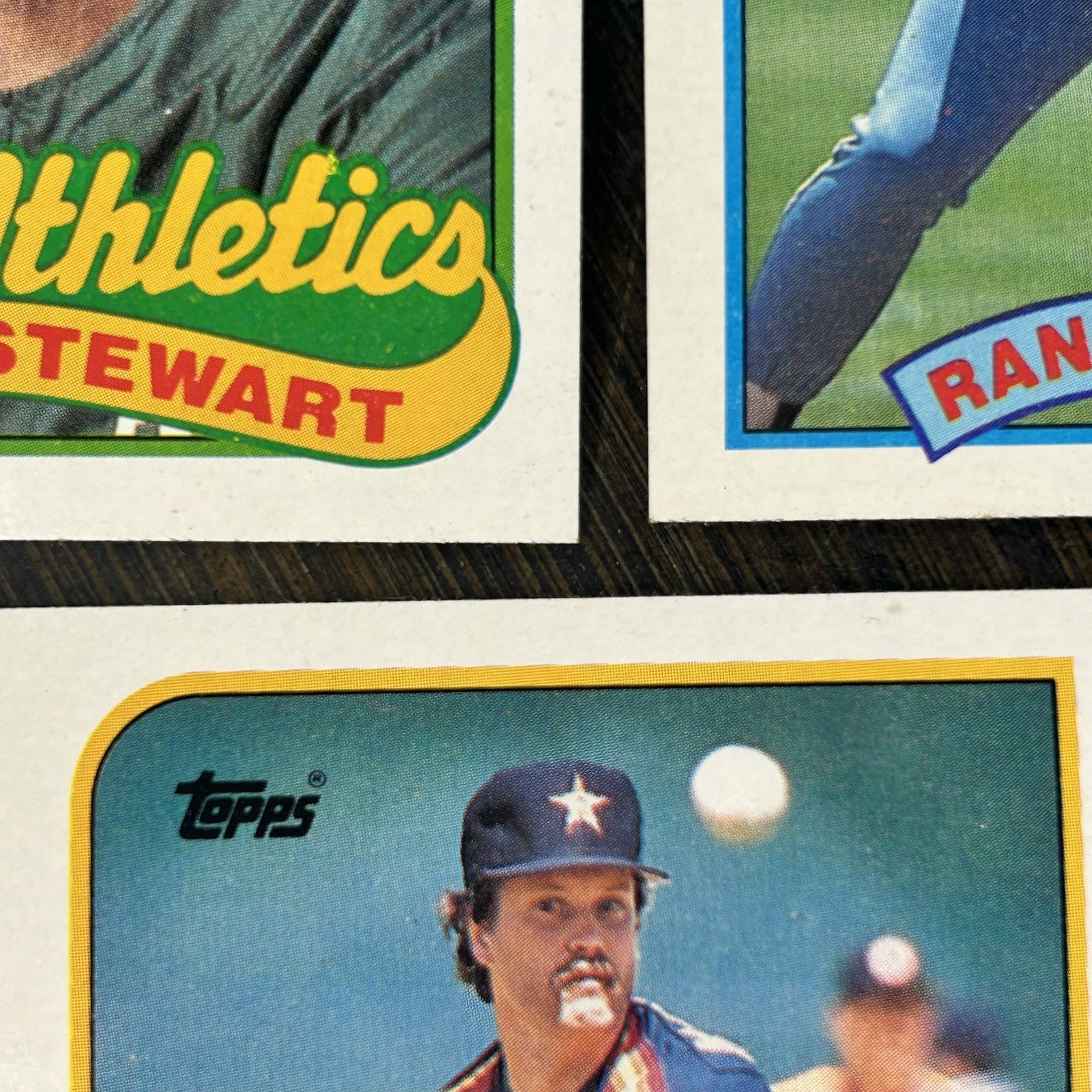 1989 Topps High Grade MLB Cards #16, #145, #618, #606, #2809
