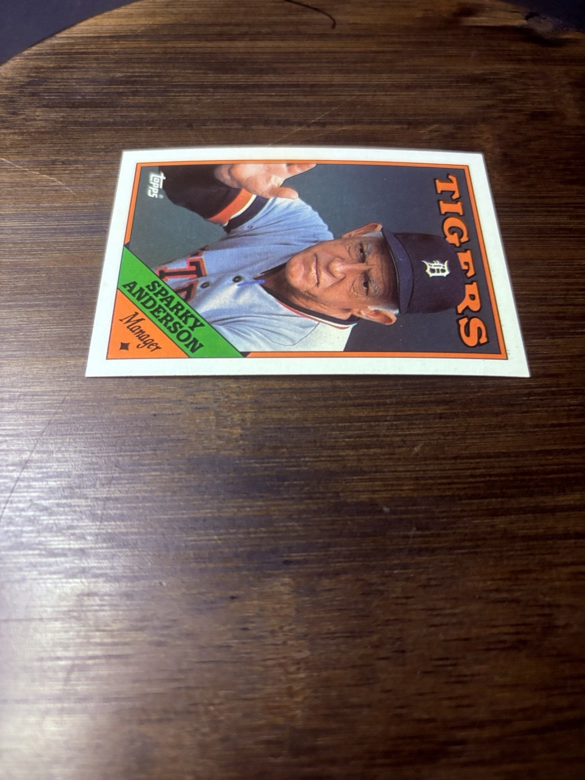 1988 Topps  Sparky Anderson Team Checklist #14 High Grade Baseball Card3