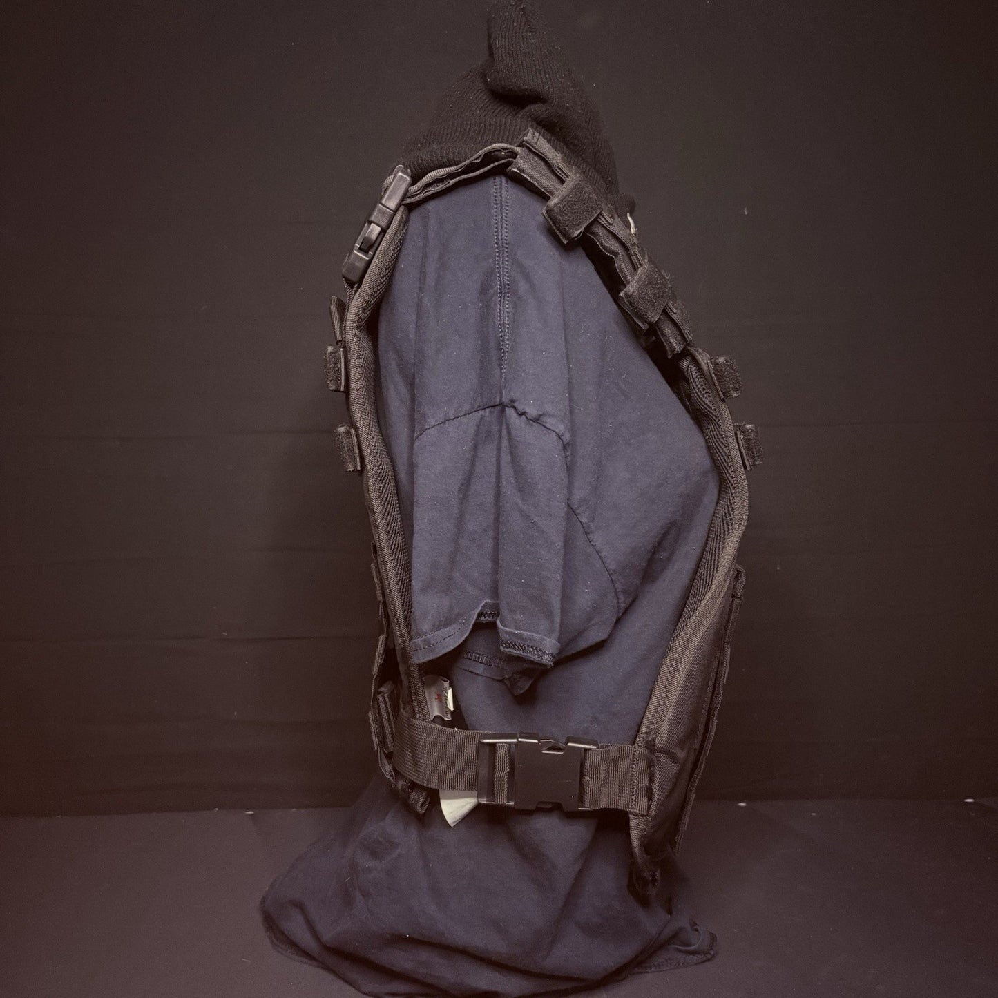 PROTECH Tactical Plate Rack Carrier 10"X12" (Adjustable Size) Black MOLLE Nylon5