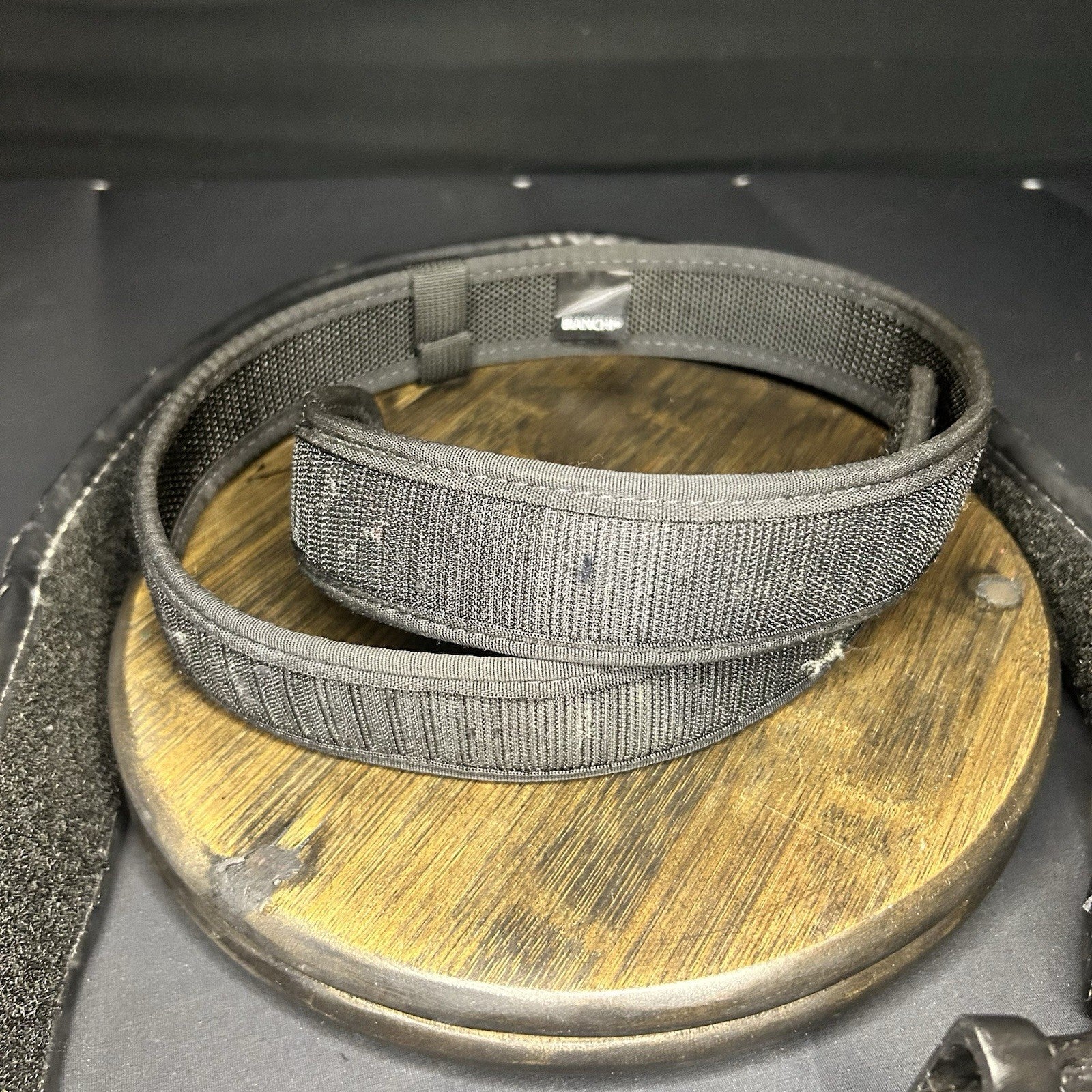 Bianchi Leather Duty Belt Small 28-34” w/Small Inner Belt Accumold Police8