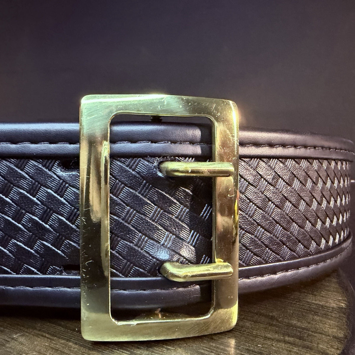 Bianchi 7960 Duty Belt Size 36"- 38" Brass Buckle, AccuMold Elite Browne 2.25"