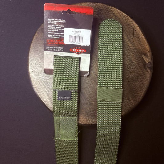 Tru-Spec Tactical Belt Security Friendly Size 4XL Olive Drab Color