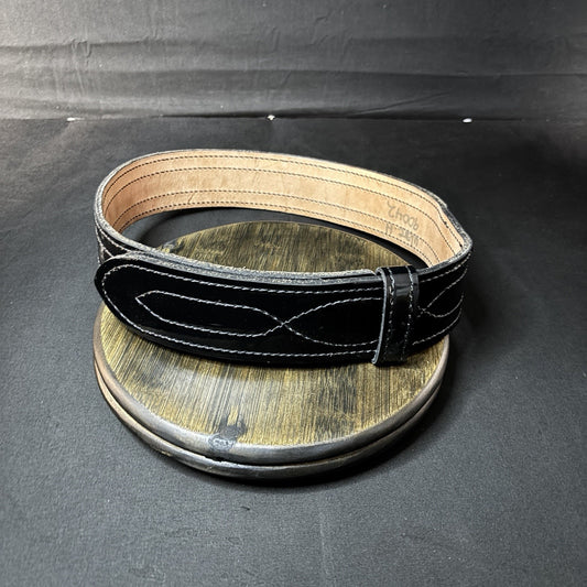 Safariland 94P Duty Belt Size 30" Hook & Loop Belt Keeper Hi Gloss Black Leather