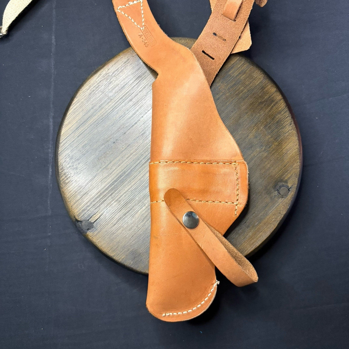 Bucheimer Shoulder Holster .45 & .38 Super Auto Leather RH Model A-545