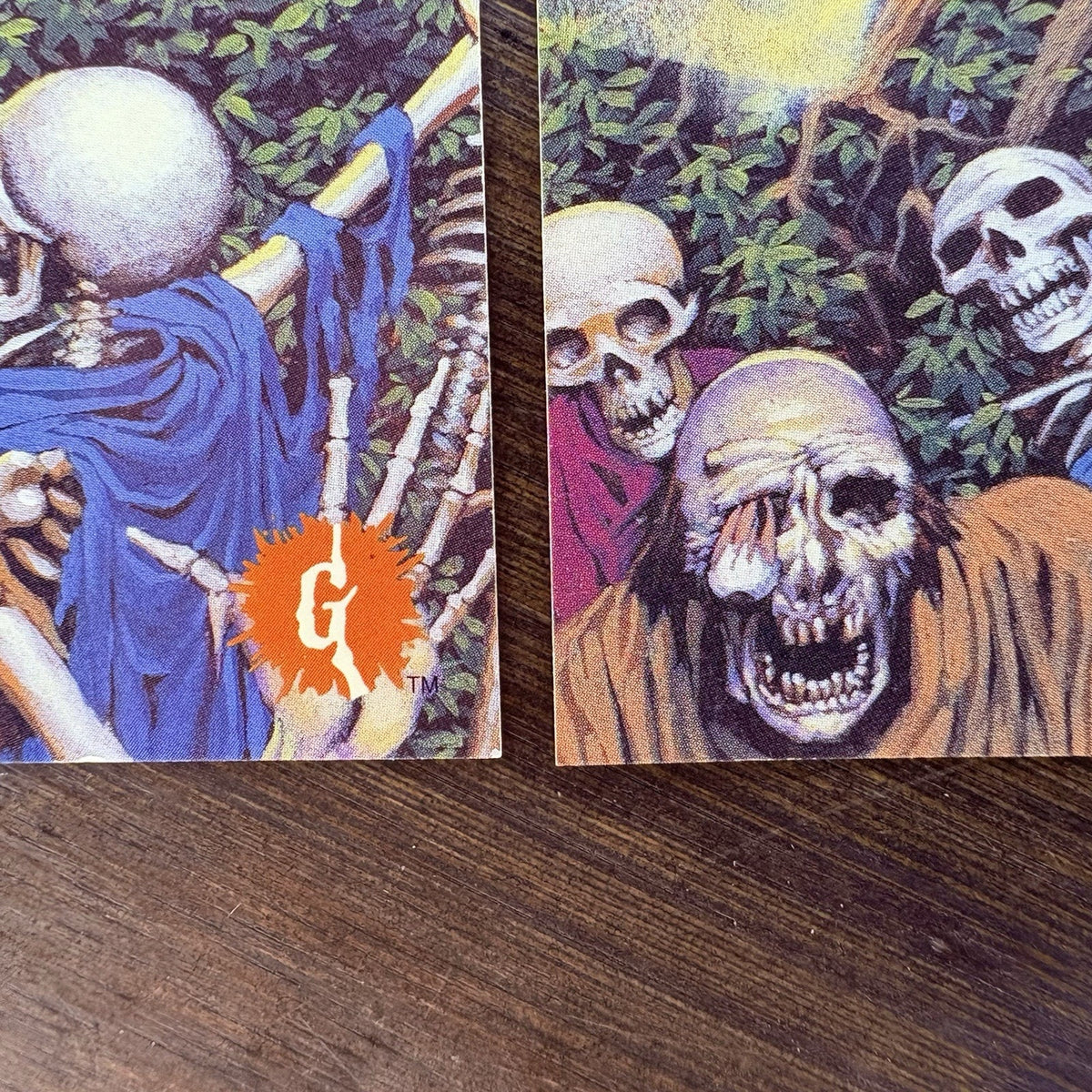 1996 Goosebumps #3 Death of the Living Dead Lot Of (2) High Grade Topps Card