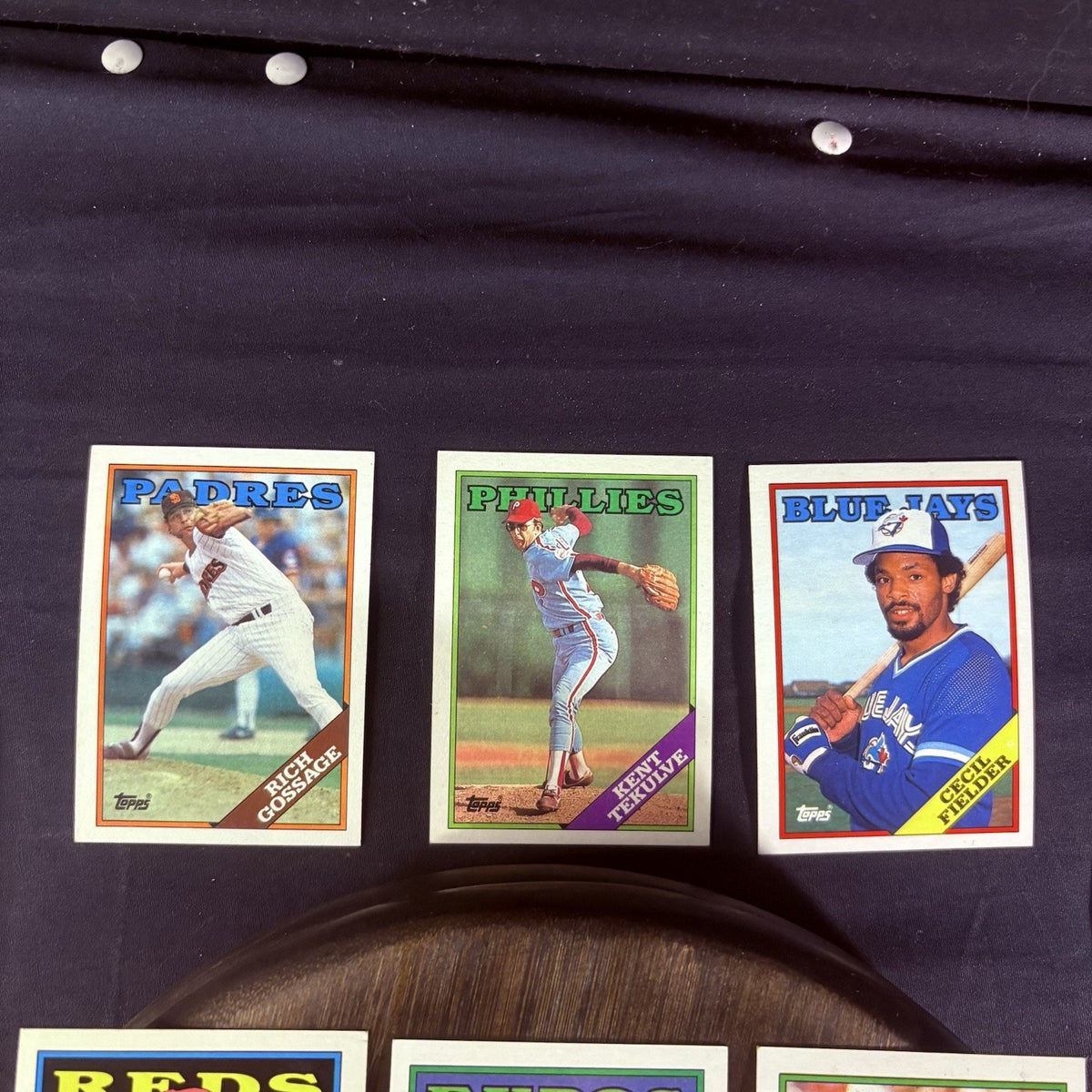 1988 TOPPS High Grade Baseball Card Lot Of 35