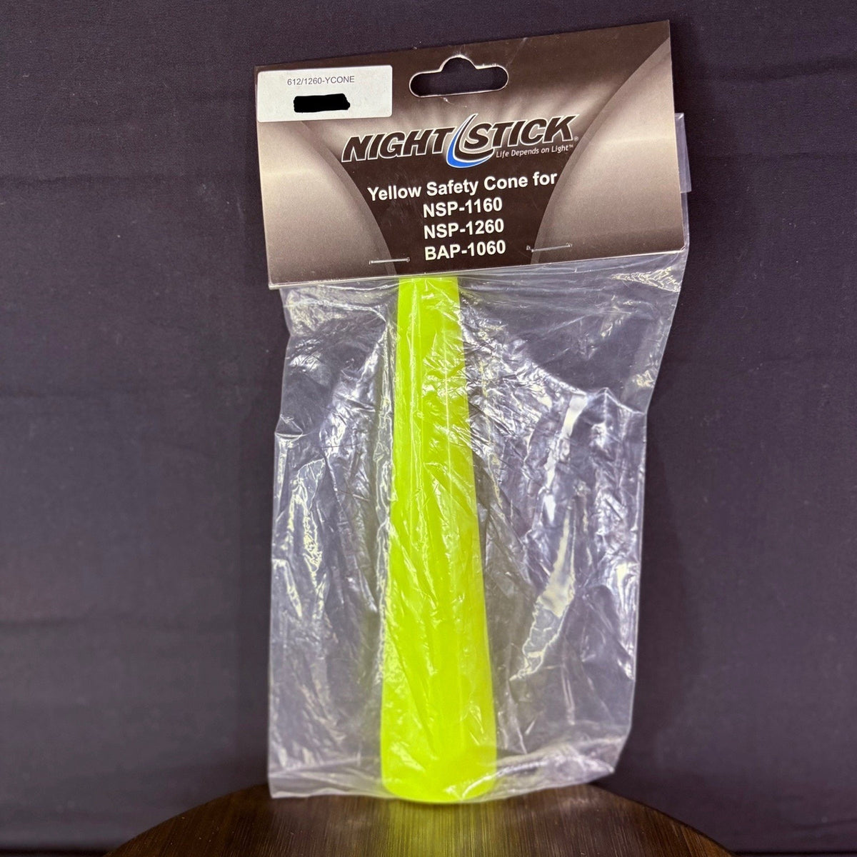 Nightstick Yellow Safety Cone for NSP-1160, NSP-1260, BAP-1060
