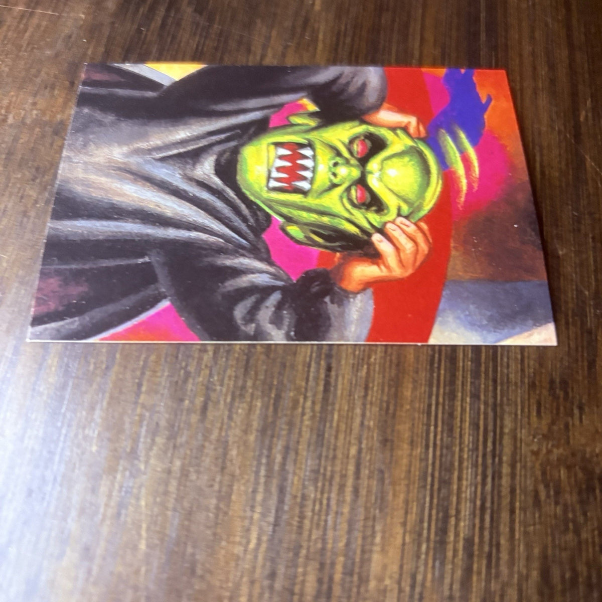 1996 Goosebumps Haunted Mask #44 High Grade Topps Trading Card, See Photos
