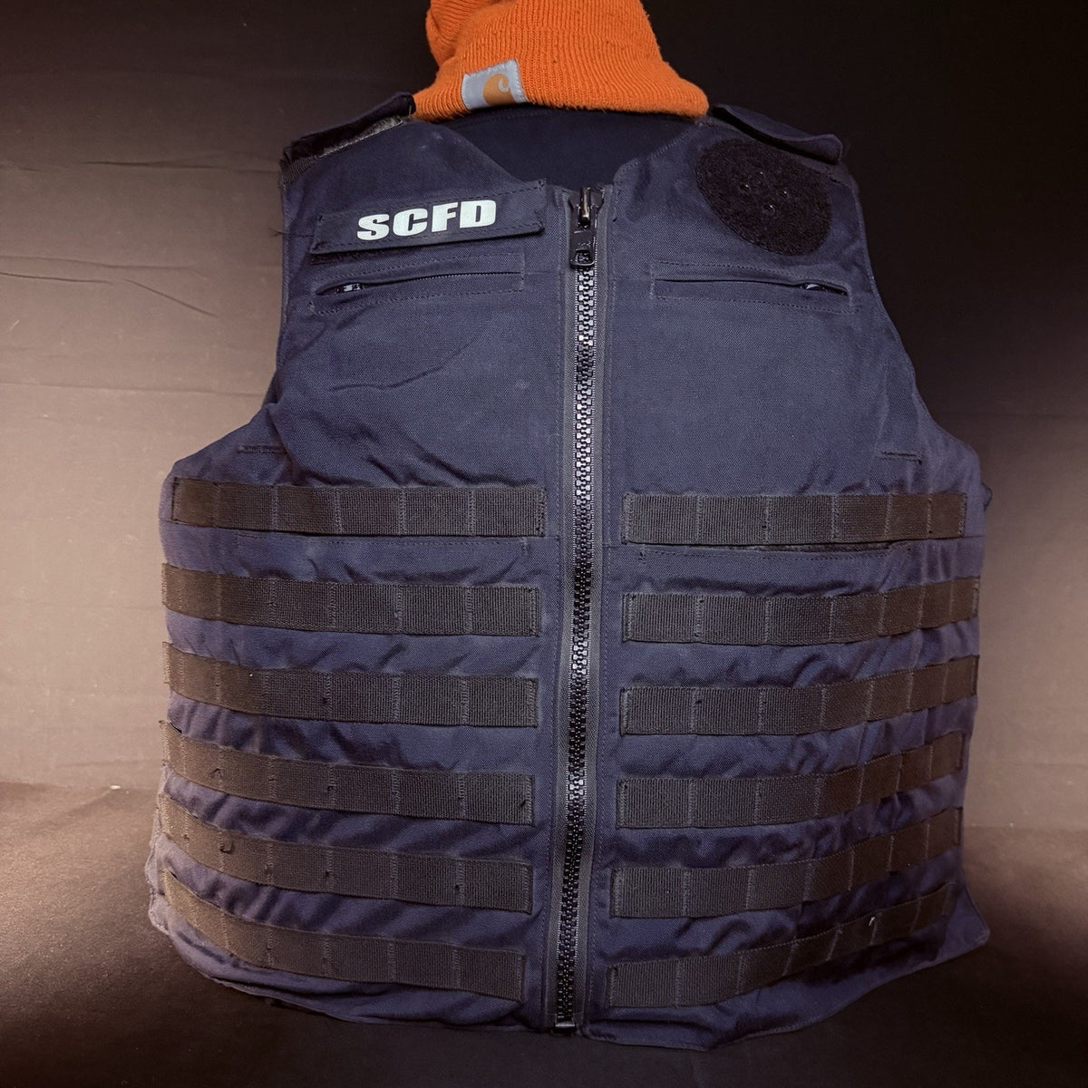PB Tactical 3A Carrier Vest Size XXL 54Long Blue Ballistic IIIA w/Vented Padding