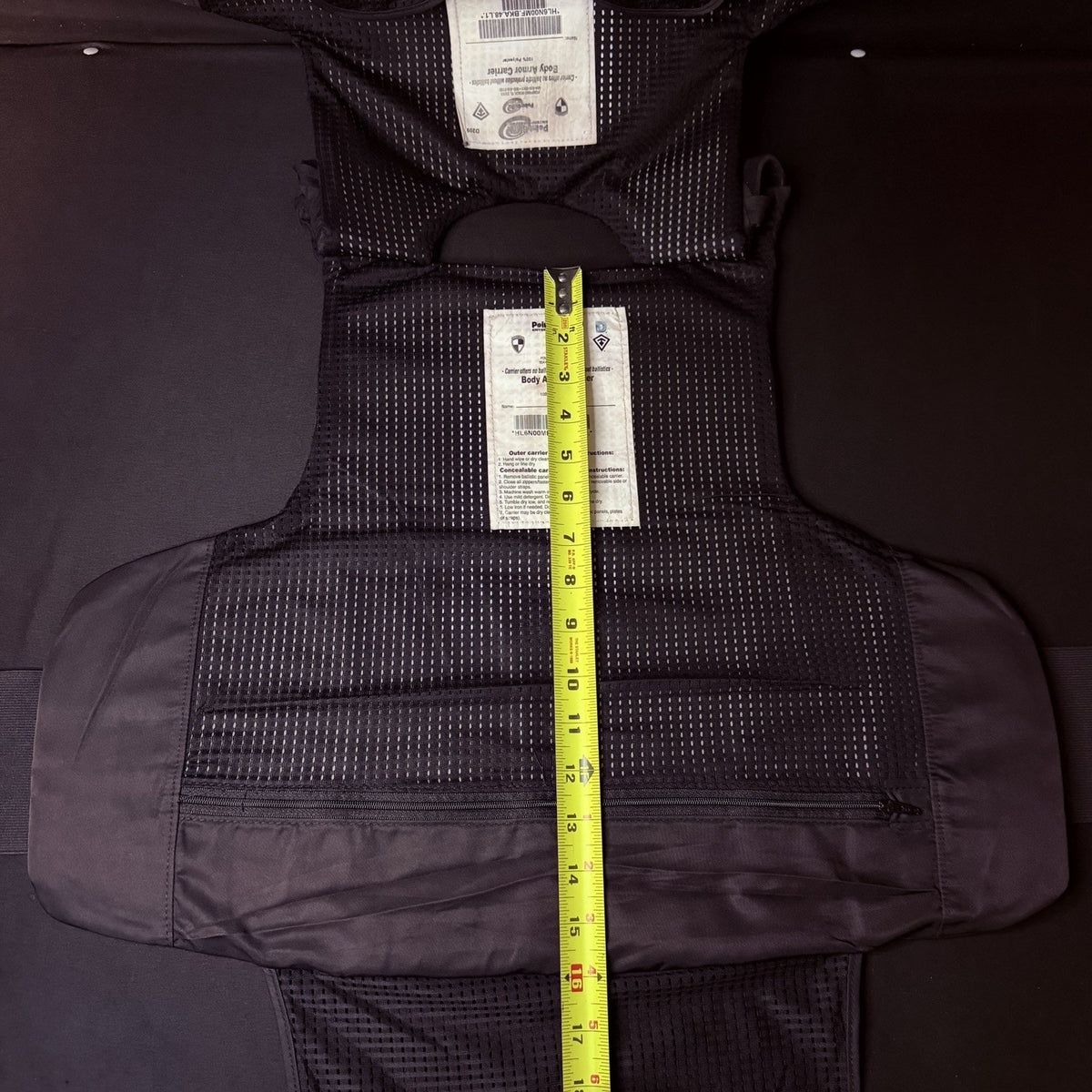 PB Armor 3A Ballistic 2023 Vest Size Large AXBIIIA Concealable IIIA Carrier 48R
