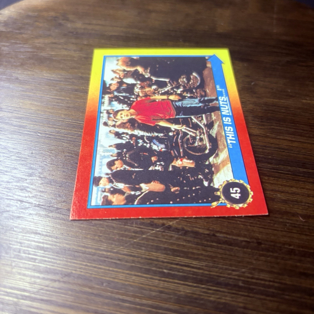 Back To The Future II Trading Card #45 "THIS IS NUTS...!" High Grade, See Photos
