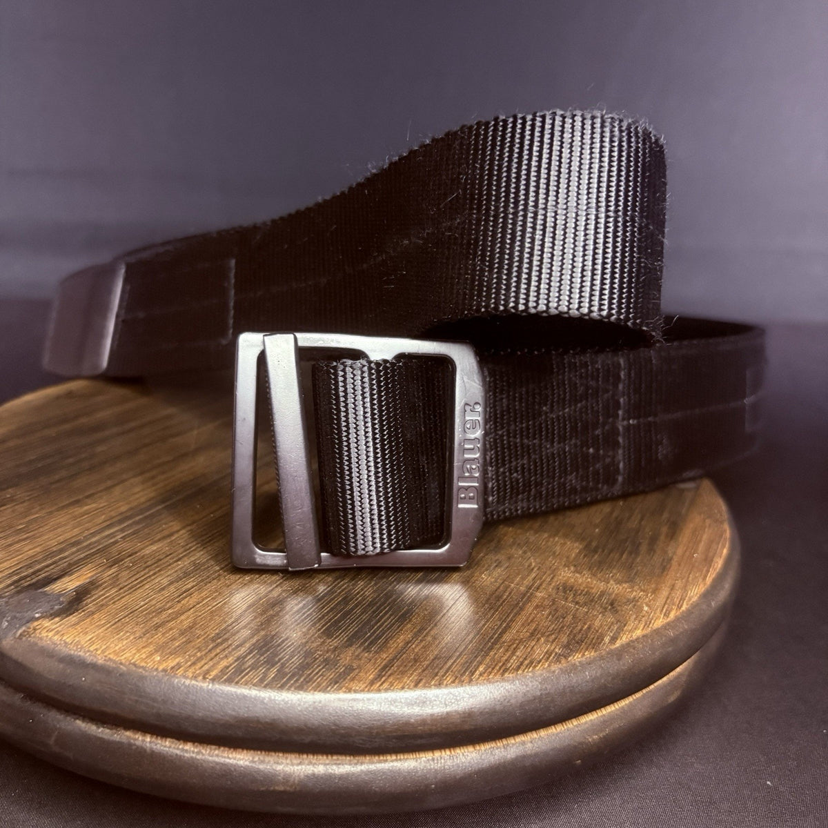Blauer Vise Trainers Belt Size XL 40"- 42" Long 1.75” Wide, B002 Black Nylon Web