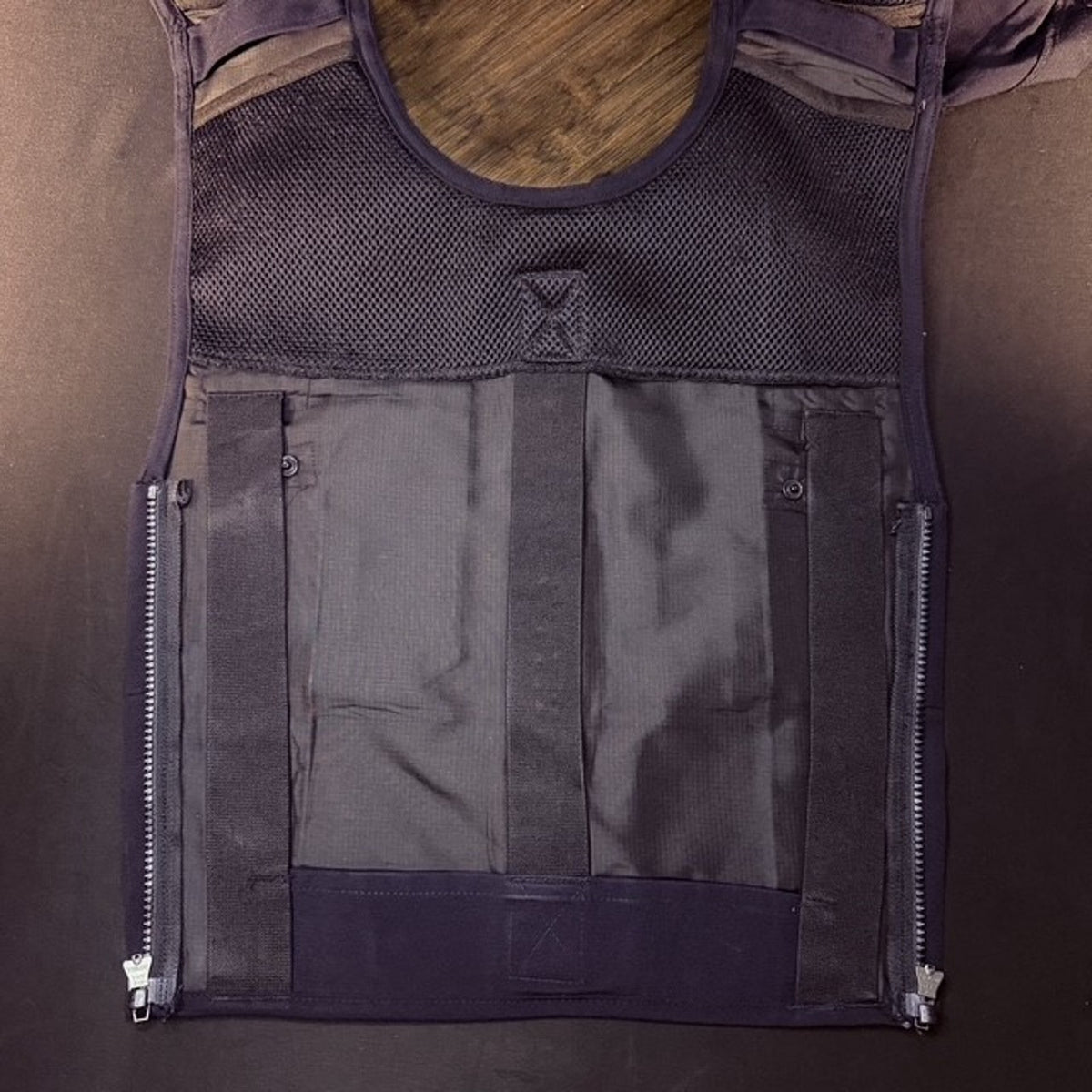 Spiewak Tactical Armor Carrier Vest Size Medium Regular Dark Navy Mic Tab Duty