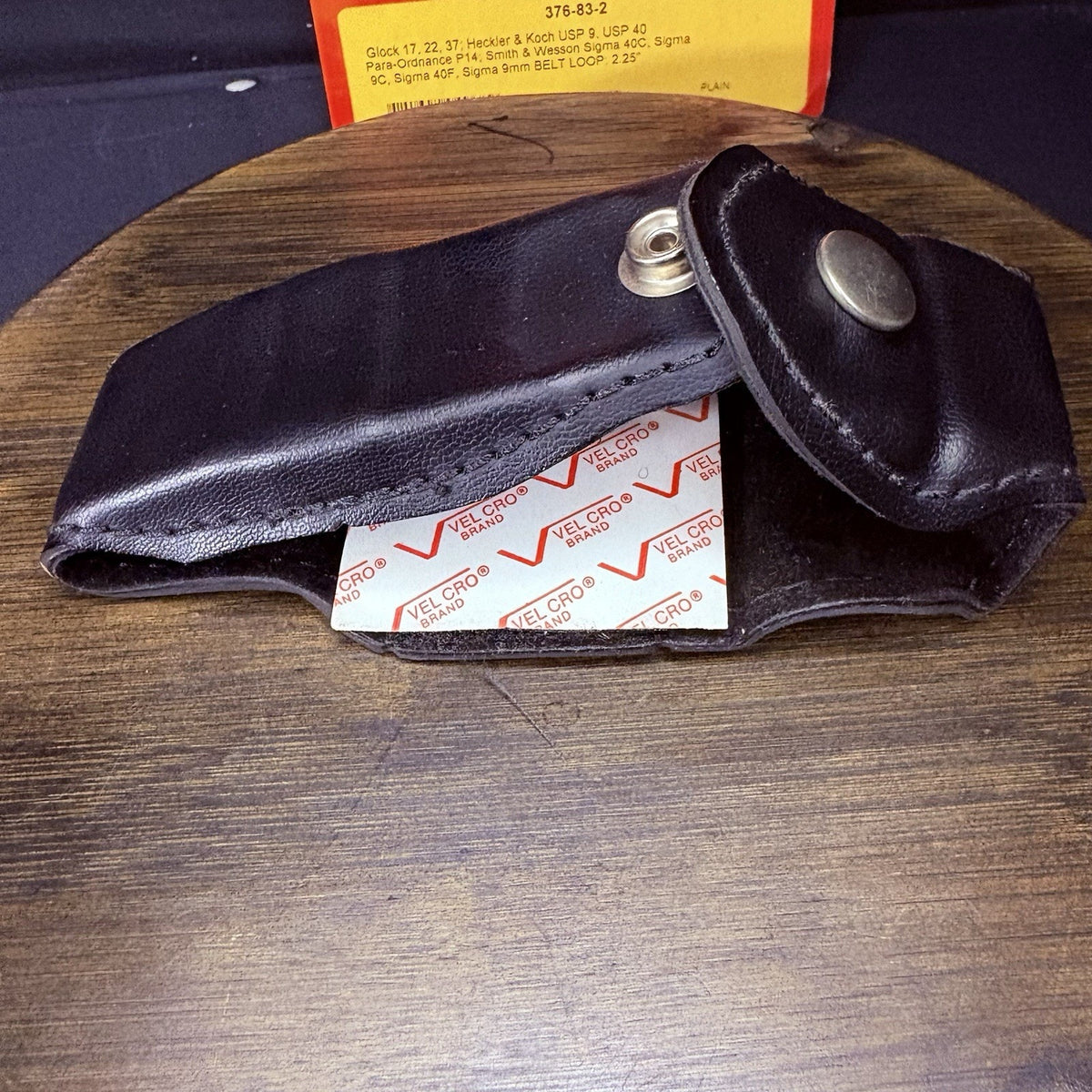 Safariland GLOCK Magazine Pouch Single Glock 9mm .40 .45 Leather Carrier 376-83